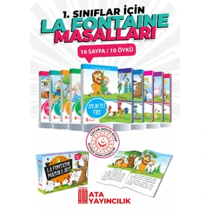 Ata Yayıncılık La Fontaine Masalları 1 Ve 2. Sınıflar