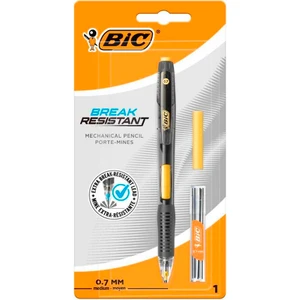 Break Resistant Kırılmaya Dayanıklı Yandan Basmalı Siyah-Sarı Versatil Kalem Seti