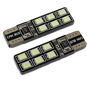 Buz Mavisi T10 LED Ampul Canbus(Arıza Önleyici) 2'li Takım 12V