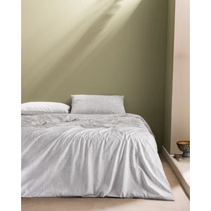 Madame Coco Grelot Çift Kişilik Pamuklu Baskılı Nevresim Takımı - Gri