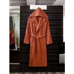 Mira Kiremit Kapüşonlu Bornoz