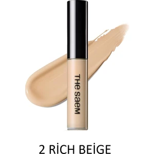 The Saem Uzun Süre Kalıcı Likit Kapatıcı Cover Perfection Tip Concealer - Rich Beige