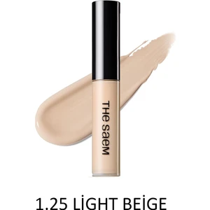 The Saem Uzun Süre Kalıcı Likit Kapatıcı Cover Perfection Tip Concealer - Light Beige