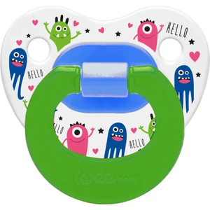 Wee Baby Desenli Damaklı Emzik No:3 Yeşil 18+ Ay