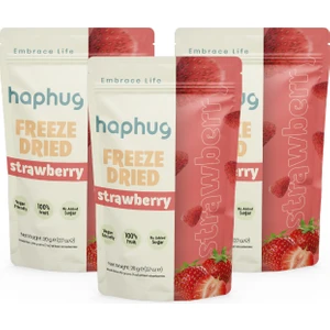 3'lü Paket Freeze Dried Bütün Çilek 3x20 gr
