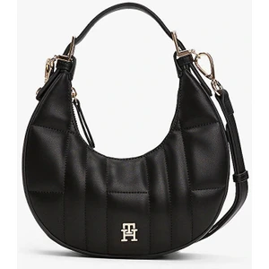 Tommy Hilfiger Th Femınıne Moon Crossover Kadın Siyah Çanta AW0AW17635BDS