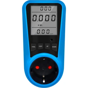 Soket Dijital Akım Ölçer Voltmetre Ac Wattmetre - Ab Fişi (Yurt Dışından)