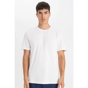 Slim Fit Bisiklet Yaka Premium Kısa Kollu Pamuklu Basic Tişört M6606AZ23SP