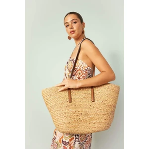 Kadın Hasır Omuz Çantası Z4390AZNS