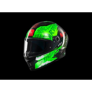 Kask mt Stınger Ardent C6 Parlak Siyah/yeşil