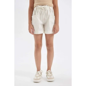 Kız Çocuk Keten Şort