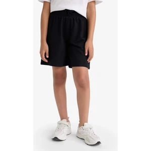 Kız Çocuk Basic Düz Bermuda Şort B5165A824HS