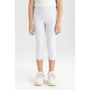 Kız Çocuk Midi Basic Düz Tayt B5656A824SM