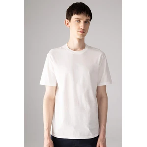 %100 Pamuk New Regular Fit Bisiklet Yaka Basic Düz Kısa Kollu Tişört V7699AZ24SP