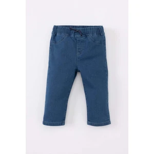 Erkek Bebek Düz Paça Jean Basic Pantolon B6733A524SP