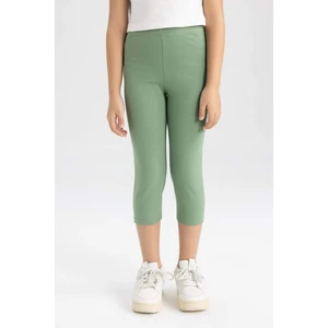 Kız Çocuk Midi Basic Düz Tayt B5656A824SM