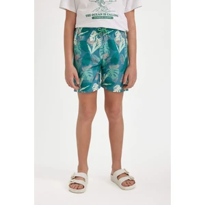 Erkek Çocuk Desenli Deniz Şortu