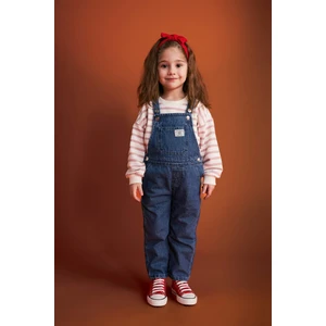 Kız Bebek Jean Salopet Tulum B8227A524SP