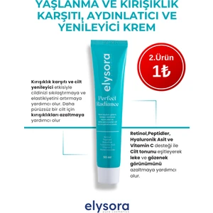Yaşlanma ve Kırışıklik Karşıtı, Aydınlatıci ve Yenileyici, Yoğun Nemlendirici Gece Kremi 50 ml