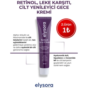 Leke Karşıtı, Yaslanma Karşıtı, Cılt Tonu Eşitleme, Retinol Cilt Yenıleyici, Gece Bakım Kremi 50 ml