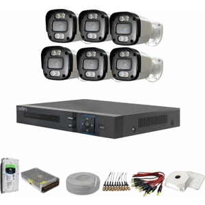 Go Vision 6'lı 2 Mp Ahd Kamera Seti- 3.6mm Full Color Serisi