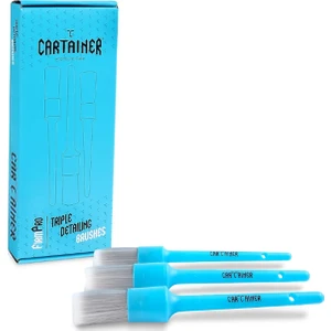 Firmpro Turkuaz Detay Fırça 3'lü Sentetik Set