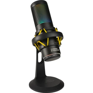 Thonet & Vander VX320 Yayıncı Mikrofonu Dokunmatik Rgb LED Titreşim Önleme Çok Yönlü Kardioid Siyah Renk Mikrofon