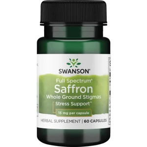 Full Spectrum Safran Mood Support Stress Management Organic Spanish 60