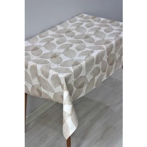 Yaprak Desenli Pvc Kaymaz Elyaf Tabanlı Silinebilir Masa Örtüsü Su Geçirmez Muşamba Sofra Bezi