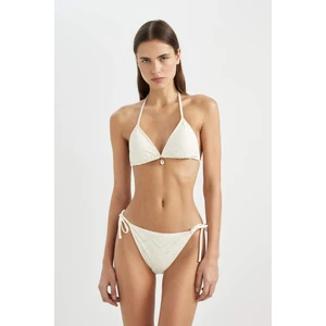Regular Fit Nakışlı Bikini Altı-Fall in Love B6895AX24SM