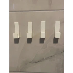 4lü Güçlü Yapışkanlı Askılık Bornoz Askılığı Kapı Arkası Mutfak Banyo Askılığı Havlu Askılık