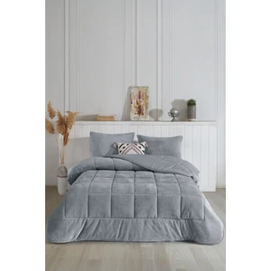 Luis Comfort Set Çift Kişilik (195X215 Cm) Gri