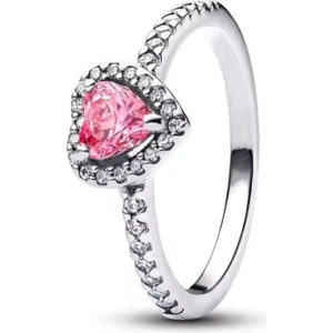 925 Ayar Gümüş Kalp P Dora Ciddi Ilişki Yüzüğü Kalpli Yüzük