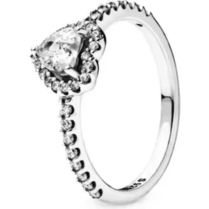 925 Ayar Gümüş Kalp P Dora Ciddi Ilişki Yüzüğü Kalpli Yüzük