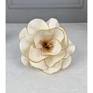 Lateks Eva Çiçek Krem Modern Tasarım 48 cm Uzunlukta Şık Dekoratif Çiçek