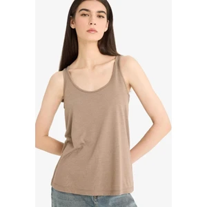 Regular Fit Basic Düz Yuvarlak Yaka Atlet F3618AX25SM