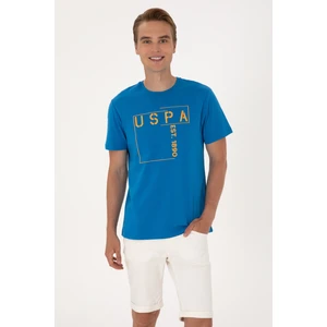 U.s. Polo Assn. Erkek Kobalt Tişört 50306908-VR077