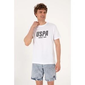 U.s. Polo Assn. Erkek Beyaz Tişört 50306966-VR013