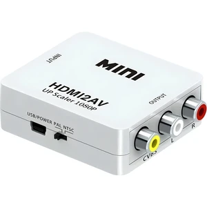 SpeedUF HDMI To Rca Av/cvsb L/r Video 1080P Mini HDMI2AV Hd Video Dönüştürücü