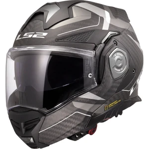 Ls2 Advant x Karbon Horızon Mat Gümüş-Gri Kask