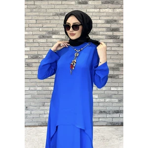 MYQ-538 Mybasic Kolye Dtaylı Tunik