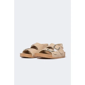 Kız Çocuk Cırt Cırtlı Düz Taban Sandalet C2804A824SM