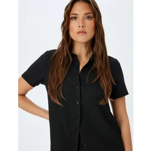 Klasik Yaka Kısa Kollu Gömlek