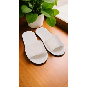 Ender Home CozySteps Banyo Ve Ev Terliği – %100 Pamuk Havlu Kaymaz İnce Taban , Yüksek Su Emicilik