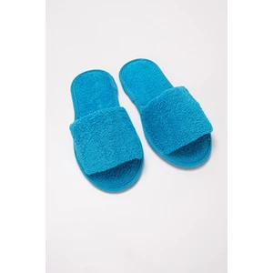 Ender Home CozySteps Banyo Ve Ev Terliği – %100 Pamuk Havlu Kaymaz İnce Taban , Yüksek Su Emicilik