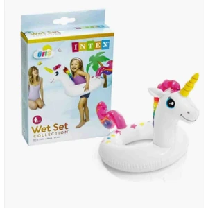 Intex Hayvan Figürlü Simit - 58221 ( 3-6 Yaş ) - Unicorn