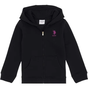 U.s. Polo Assn. Kız Çocuk Siyah Sweatshirt 50316809-VR046