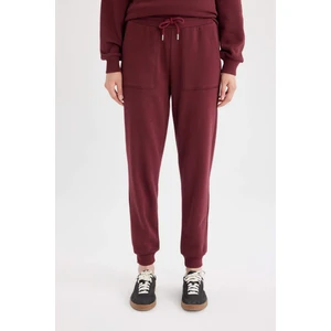 Regular Fit Jogger Eşofman Altı Basic Düz Beli Lastikli Bağcıklı Cepli V2699AZ24WN