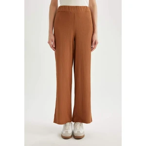 Wide Leg Geniş Bol Paça Esnek Belli Bürümcük Pantolon C0200AX24SP