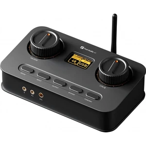 Fosi Audio K7 Dac Kulaklık Amp, Masaüstü USB C ve Oyun Pc Ps5 Için Analog Ses Dönüştürücü, Optik / Koaksiyel / Bluetooth Aptx Hd Ll / Mikrofon Girişi, 3,5 mm / 4,4 mm Dengeli / Rca Çıkışı